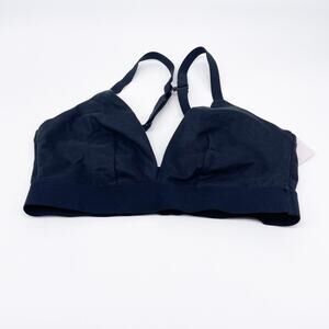 Auden Women's Black Stretch Unlined V Neck  Bralette Size XS